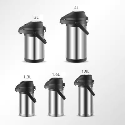 Colori personalizzati accettabili 1.3L 1.9L 2.5L 3L 4L Airpot in acciaio inossidabile per festa