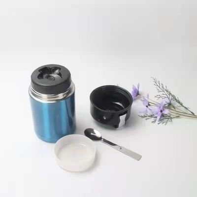 Flasche a vuoto 500ml Isolato doppio muro scatola da pranzo in acciaio inossidabile per alimenti per bambini logo personalizzato