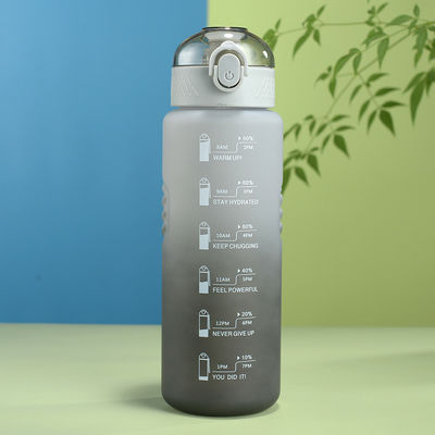 Acqua bollente applicabile Logo personalizzato Bottiglia d'acqua di plastica per palestra all'aperto e viaggi