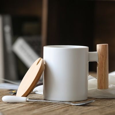 Tazze di viaggio in ceramica a disegno personalizzato da 11 oz con funzione isolante e colore personalizzato