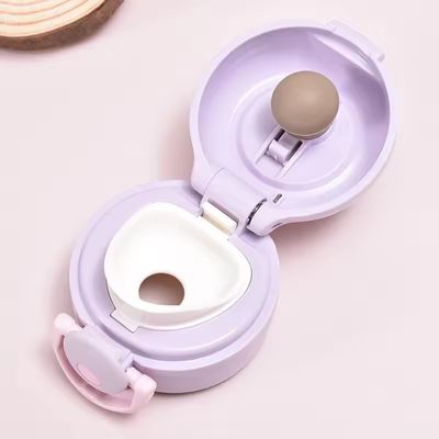 200ML/350ML Rosa Custom Logo Colorato Acciaio Inossidabile Termo Acqua Bottiglia Per Bambini