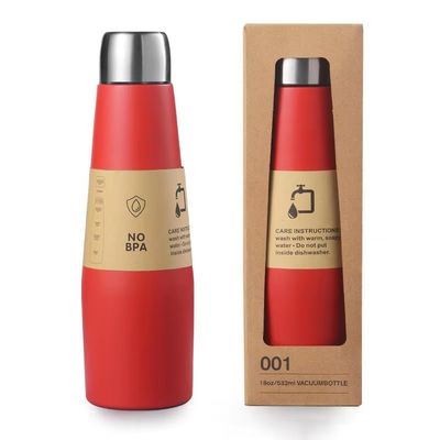 Colorevoli bottiglie di Coca-Cola da 18 oz Flasche aspiratrici Termosi per sport Durable 304 in acciaio inossidabile