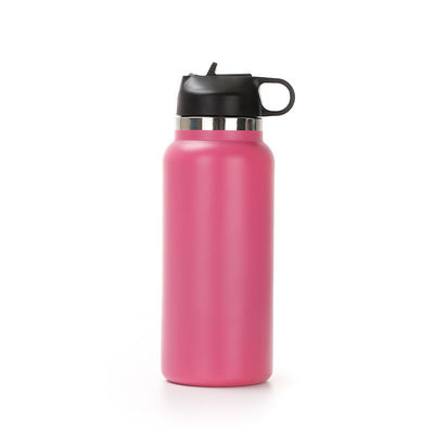 Ottima bottiglia d'acqua in acciaio inossidabile da 32 oz a bocca larga per una vita ecologica