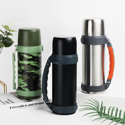40oz 60oz Cisterna in acciaio inossidabile Custom Pattern Leakproof Bottiglia d'acqua portatile per la casa