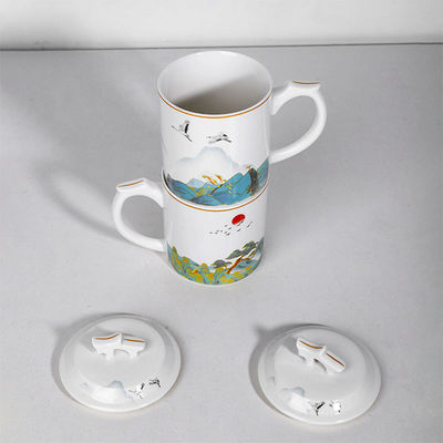 Elegante, su misura, rinforzato, sublimazione, regalo mamma, viaggio, tazza da caffè, tazza riutilizzabile con presa a mano