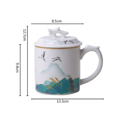 Elegante, su misura, rinforzato, sublimazione, regalo mamma, viaggio, tazza da caffè, tazza riutilizzabile con presa a mano