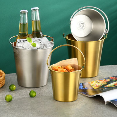 Barattolo di ghiaccio in acciaio inossidabile 304 per birra e champagne