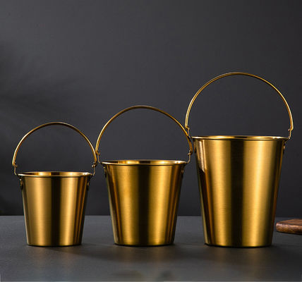 American Style Design 304 Acciaio Inossidabile Ice Bucket Birra Champagne Bucket Con Maniglia