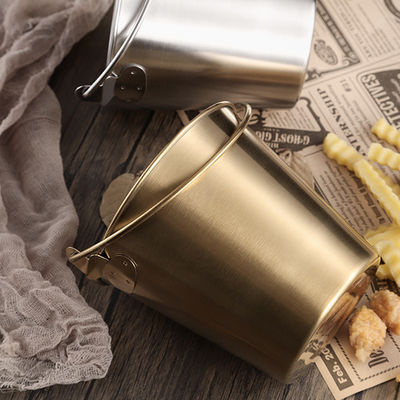 American Style Design 304 Acciaio Inossidabile Ice Bucket Birra Champagne Bucket Con Maniglia