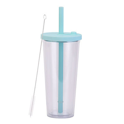 Back to School Occasione Isolato Design a doppia parete 24 OZ Coppa di plastica con logo e coperchi personalizzati