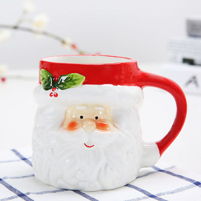 400ml Modellazione animale 3D sostenibile Coppia Festival Tazza da caffè con colore personalizzato
