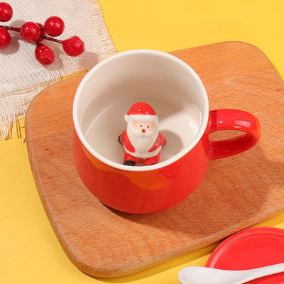 Tazza da tè in ceramica 3D per regali e feste