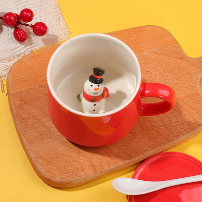 Tazza da tè in ceramica 3D per regali e feste