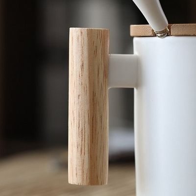 Fornitura diretta 11 oz Trasferimento di calore Tazza di viaggio in ceramica Tazze di caffè bianche per la sublimazione
