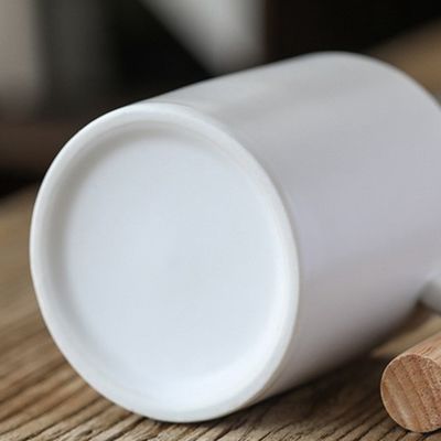 Fornitura diretta 11 oz Trasferimento di calore Tazza di viaggio in ceramica Tazze di caffè bianche per la sublimazione