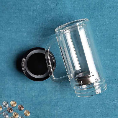 Coppa di vetro ad alto borosilicato con filtro per ufficio Modello di prodotto HBL-400B-46