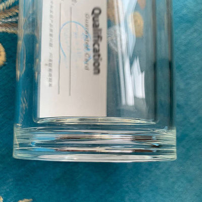 Bicchiere di vetro doppio con alto contenuto di borosilicato per la separazione del tè nel settore B2B