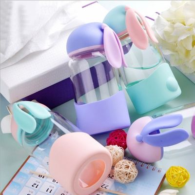 Vita quotidiana Casa Bambini Cute Rabbit Ear Cup con 340ml di capacità e logo personalizzato