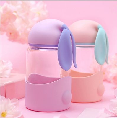 Vita quotidiana Casa Bambini Cute Rabbit Ear Cup con 340ml di capacità e logo personalizzato