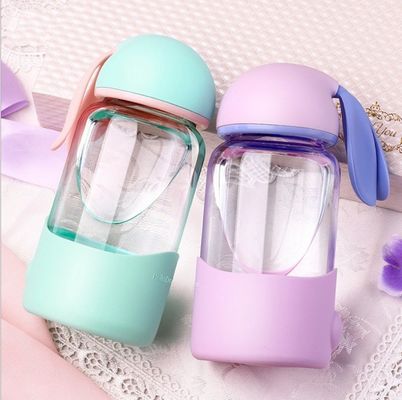 Vita quotidiana Casa Bambini Cute Rabbit Ear Cup con 340ml di capacità e logo personalizzato