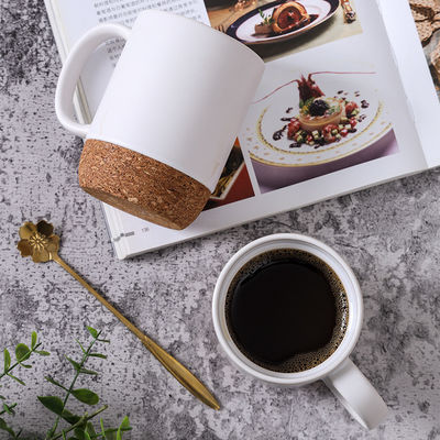 Tipo di tazze per bevande Sublimazione con fondo in legno Creative Bamboo Tazza da caffè in ceramica di legno