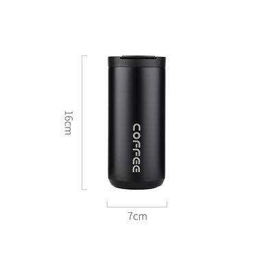 304 Acciaio inossidabile Portabile impermeabile Isolato da vuoto Tazza da caffè Viaggio Auto Bottiglia d'acqua 350/500ml