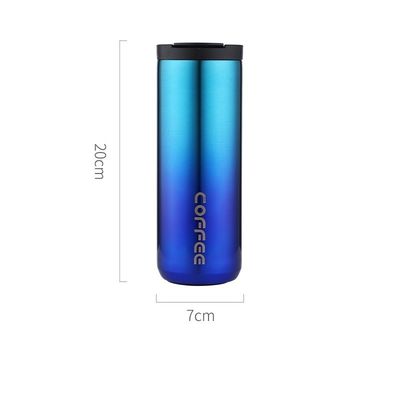 Acciaio inossidabile 350/500ml Logo personalizzato Tazza di caffè portatile impermeabile a vuoto