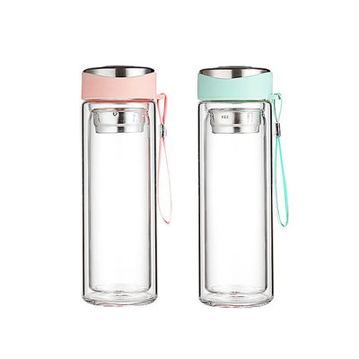 Classico stile di design 320ml borosilicato doppia parete isolato tazza da caffè per adulti