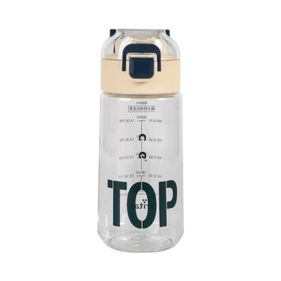 Bottiglia d'acqua di plastica Tritan da 480 ml con acqua bollente applicabile e timbre