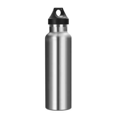 Bottiglia sportiva isolata con coperchio 500 ml Bottolina d'acqua in acciaio inossidabile personalizzata