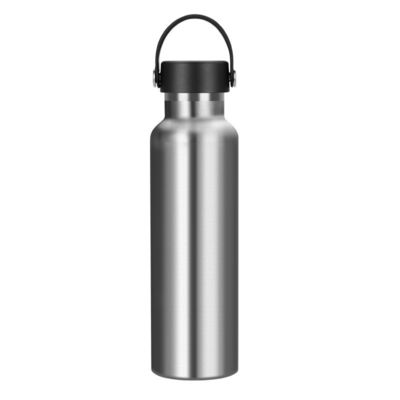Bottiglia sportiva isolata con coperchio 500 ml Bottolina d'acqua in acciaio inossidabile personalizzata