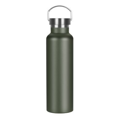 Bottiglia sportiva isolata con coperchio 500 ml Bottolina d'acqua in acciaio inossidabile personalizzata