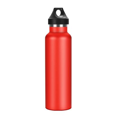 Tazza d'acqua a vuoto inossidabile 750 ml Bottiglia sportiva isolante a doppia parete in metallo con coperchio