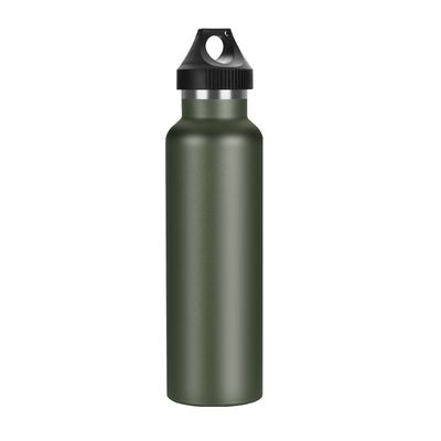 Tazza d'acqua a vuoto inossidabile 750 ml Bottiglia sportiva isolante a doppia parete in metallo con coperchio