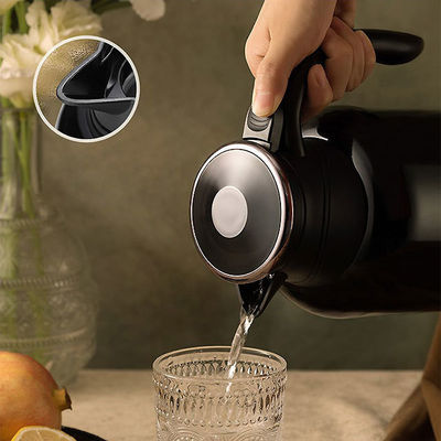 1.5L Doppia parete caldaia acqua calda Bottina da tè con spegnimento automatico e protezione da sodo
