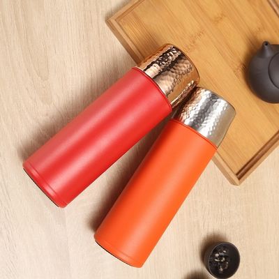 Prodotto Tazza dritta 316 Acciaio inossidabile Tazza a cappello a molla Termo esterno a prova di perdite