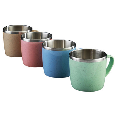 Colore personalizzato doppio muro aspirapolvere in acciaio inossidabile tazza di caffè ghiacciato e diretta