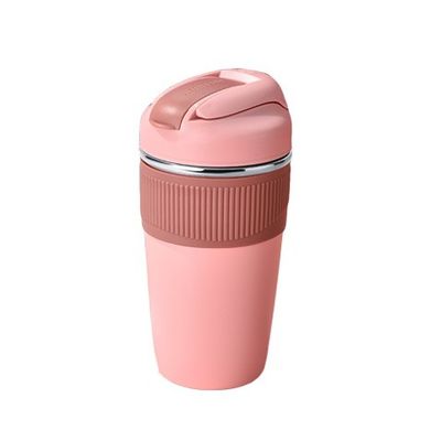 350ml 480ml Dolce Tazza di Viaggio a doppia parete Caffè Isolato Tumbler Tazza Termica con paglia