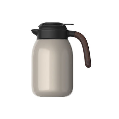 2000ml Capacità Manico in acciaio inossidabile Bottina isolante Bottina da tè Bottina da caffè Bottine per acqua calda Bottine da vuoto