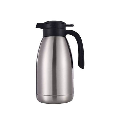 Flasche a vuoto Isolamento in acciaio inossidabile Caffettiera da 2 litri per tè caldo per uso domestico