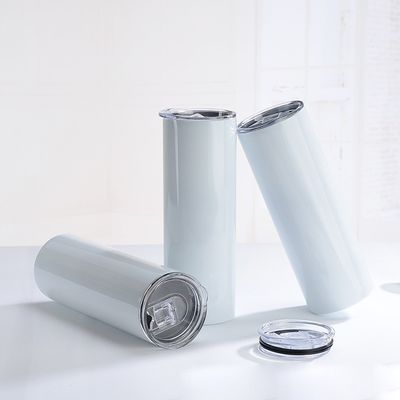 20oz Logo personalizzato in acciaio inossidabile a doppia parete isolato tazza di caffè sublimazione Tumbler