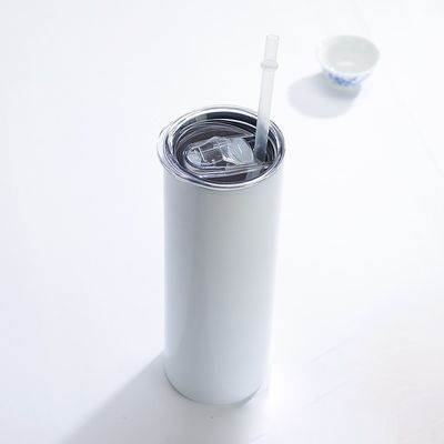 20oz Logo personalizzato in acciaio inossidabile a doppia parete isolato tazza di caffè sublimazione Tumbler