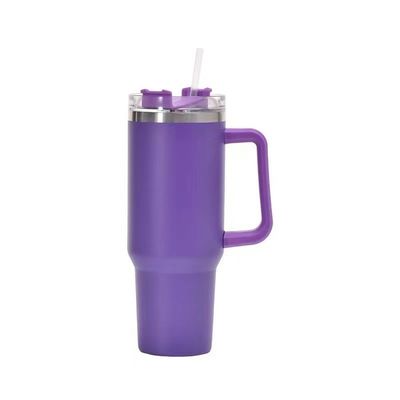 Acciaio inossidabile 20oz Insulated Tumbler Travel Coffee Mug con paglia e logo personalizzato