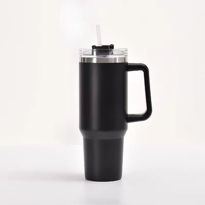 Acciaio inossidabile 20oz Insulated Tumbler Travel Coffee Mug con paglia e logo personalizzato