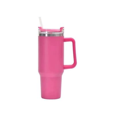 Acciaio inossidabile 20oz Insulated Tumbler Travel Coffee Mug con paglia e logo personalizzato