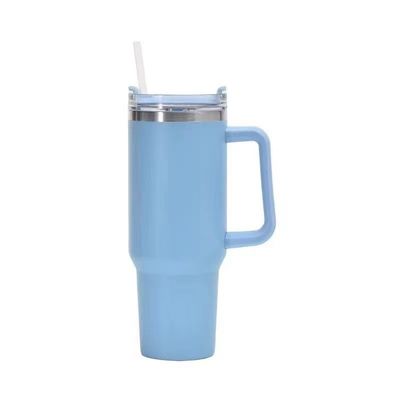 Acciaio inossidabile 20oz Insulated Tumbler Travel Coffee Mug con paglia e logo personalizzato