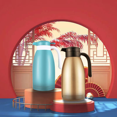 Cisterna elettrica a vuoto Cisterna da caffè in acciaio inossidabile 2.0L doppio strato Logo personalizzato