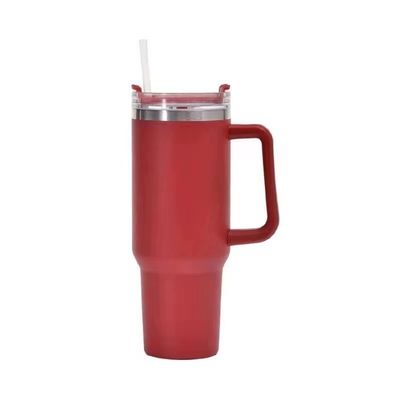 40oz doppia parete di acciaio inossidabile vuoto isolato di viaggio Tumbler con maniglia tazze