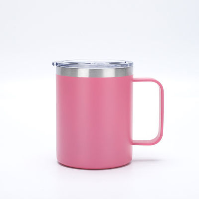 304 in acciaio inossidabile 12OZ isolatore ufficio tazza da caffè birra con maniglia aspirapolvere