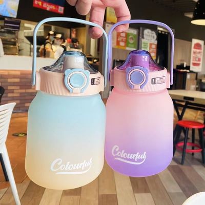 1100 ml/1300 ml bottiglia di bevande creative congelate a prova di perdite personalizzate per sport all'aperto / campeggio